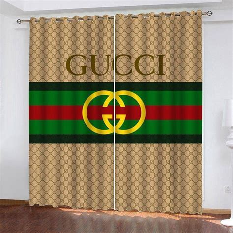 cheap gucci shower curtain|gucci curtains for bedroom.